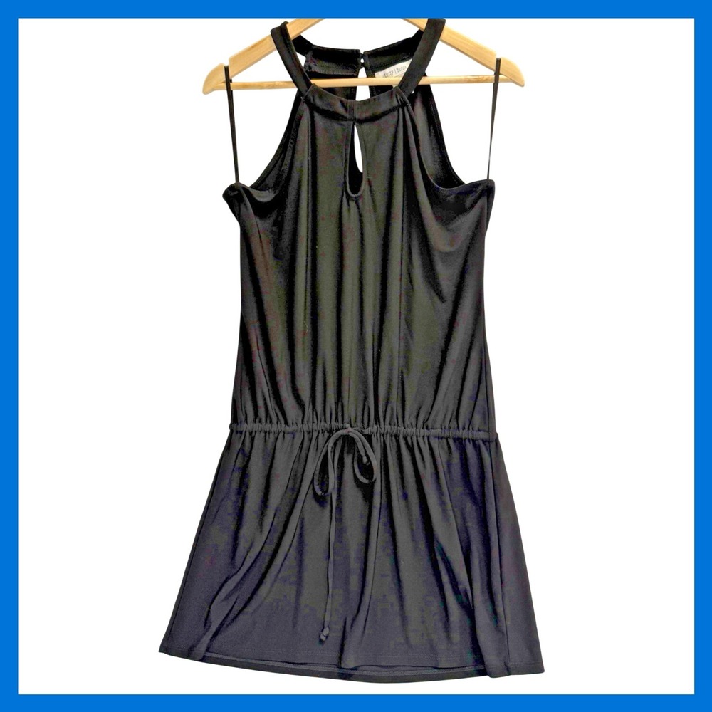 WHBM White House Black Market Dress Size‎ Medium Black Romper Dress